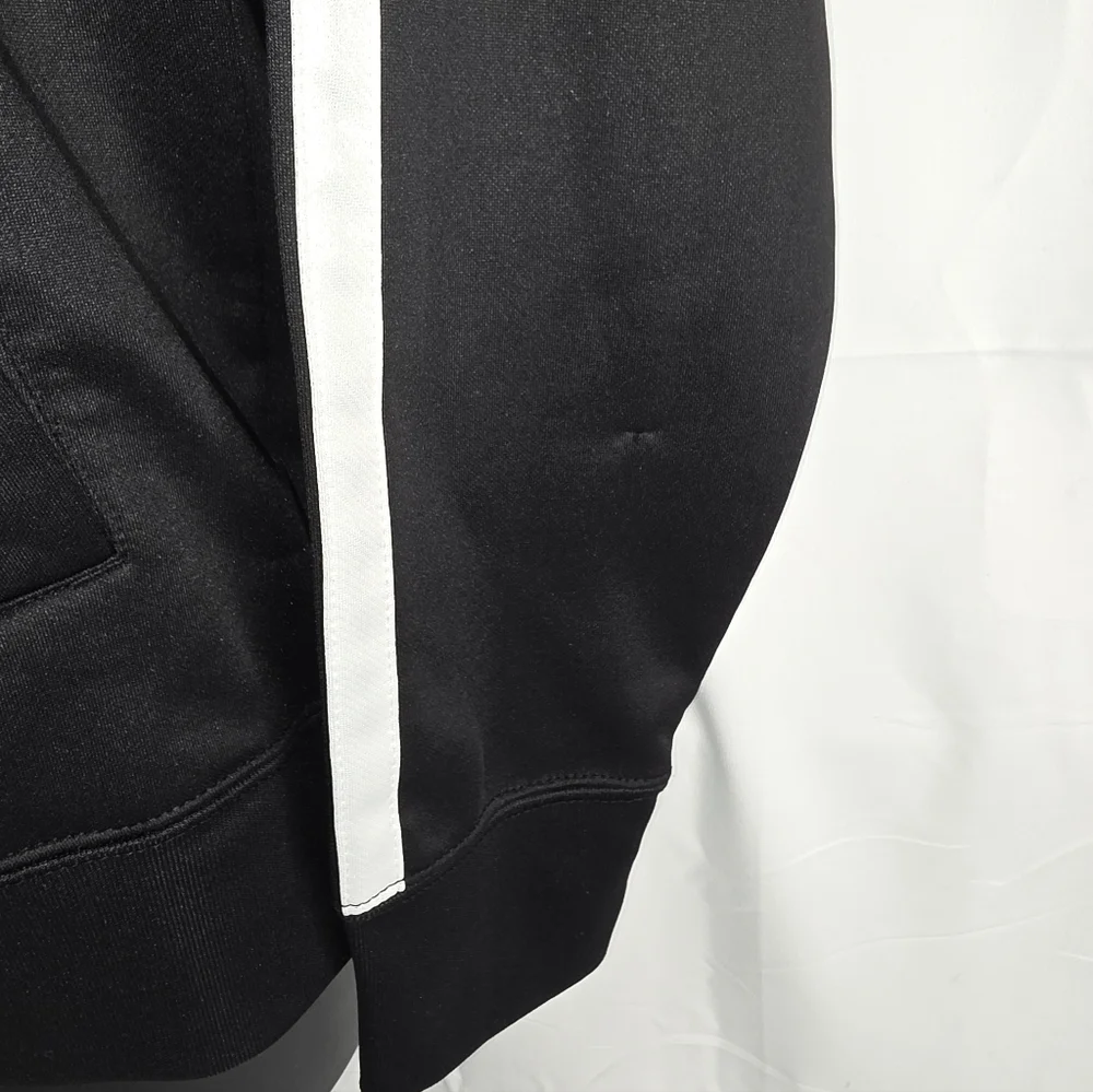 Bad Habit Omocat Black Track Jacket Screen Printed Size Medium CJ-2644 - Picture 6 of 11